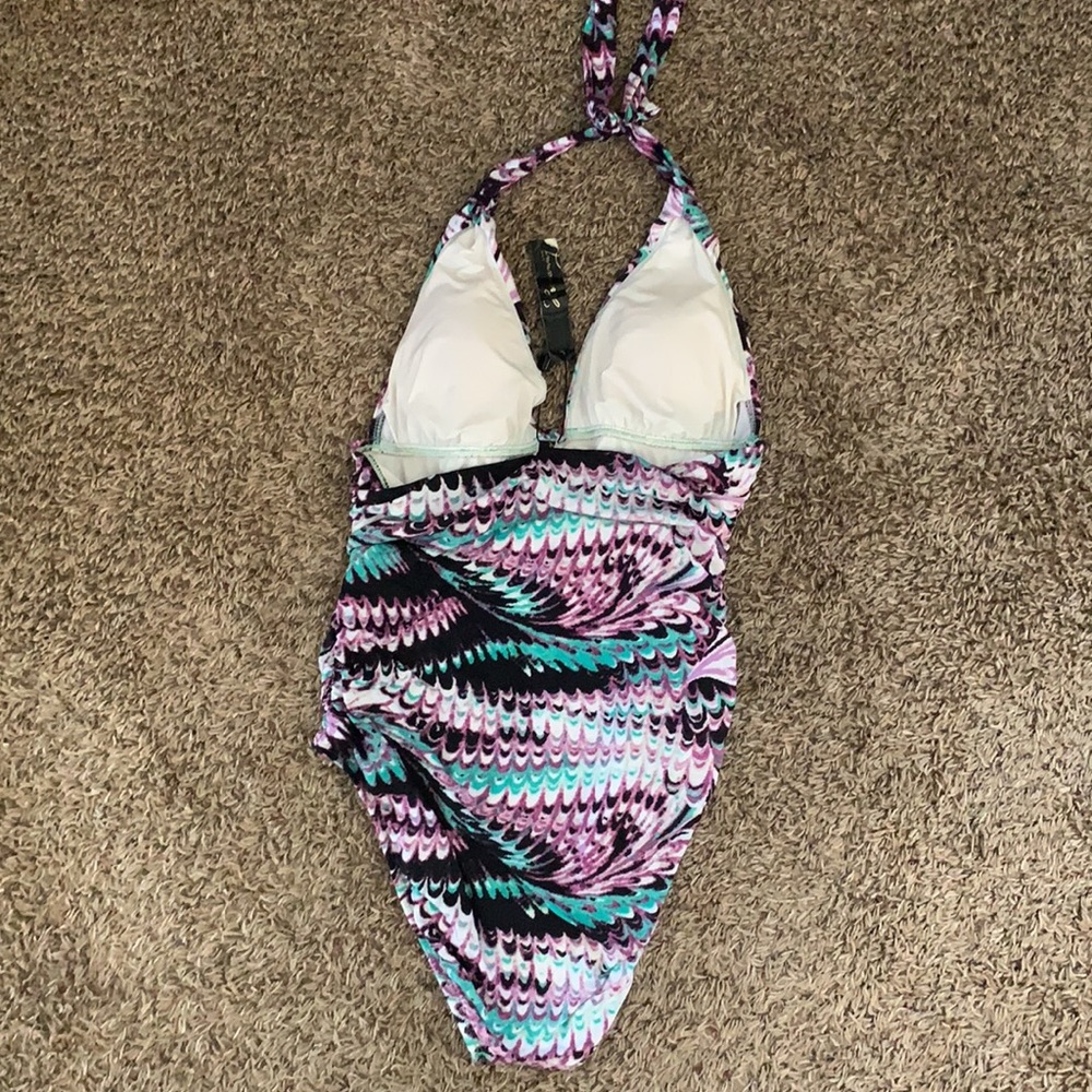 NEW Hermanny by VIX One Piece Swimsuit Sz 8 - Picture 2 of 4
